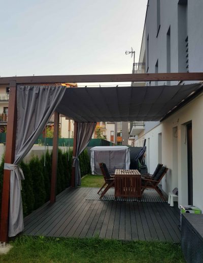 Rozsuwane zadaszenia tarasowe